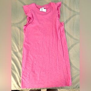 Gap t-shirt mini dress in pink, never worn